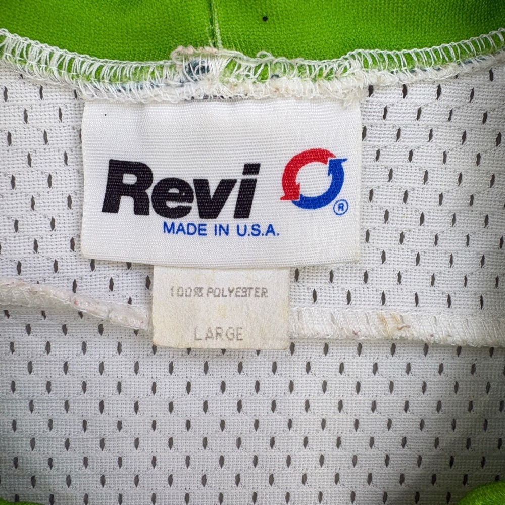 Lizard Kings Jersey Mens Large White Revi Hockey Jacksonville Vintage 90s ECHL - Picture 5 of 9